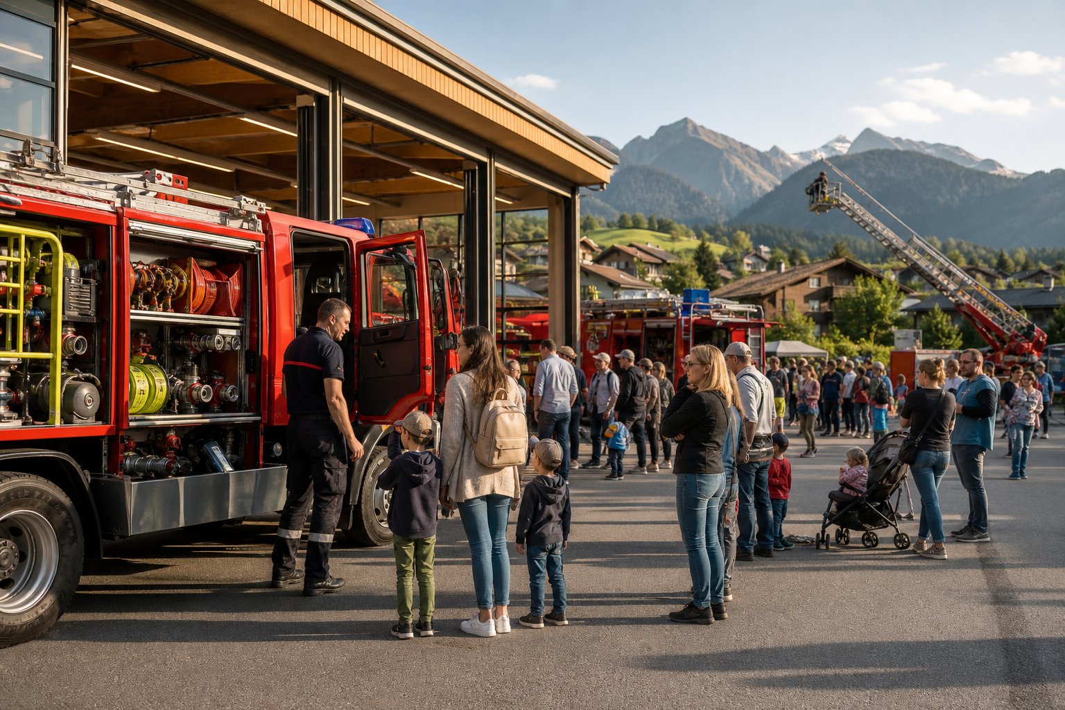 Tag der offenen Tore, Feuerwehrstützpunkt Sarnen
